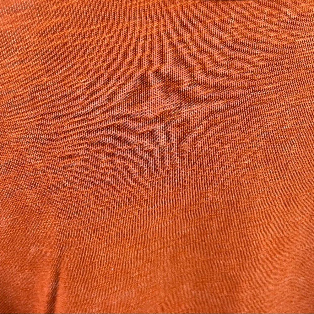 Universal Thread Boho Ruffle Sleeve Rust Colored … - image 5